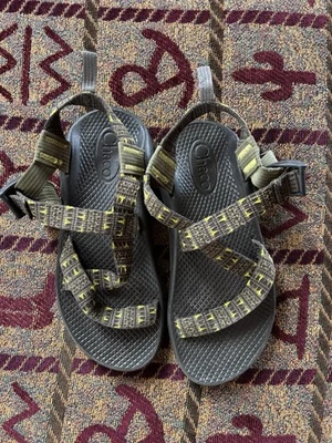 Chacos para niños, talla 3, verde Foto 1 de 4