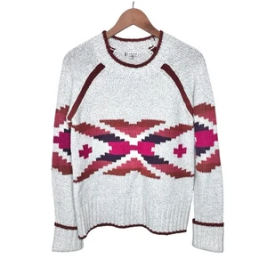 Suéter Smartwool X Chup Mezcla de Lana Cuello Redondo Talla Pequeña Tribal Suroeste Oeste - Imagen 1 de 13