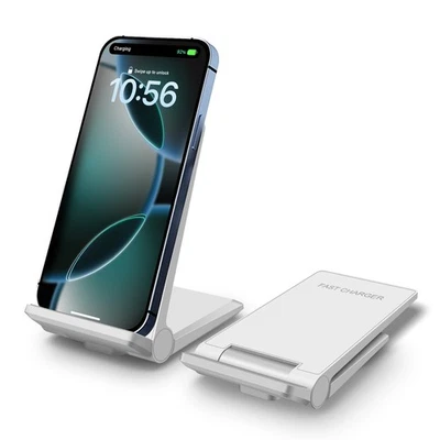 30W Wireless Charger Charging Dock Stand For iPhone 17 Pro 16 15 Samsung S25 S24 - Image 1 of 4