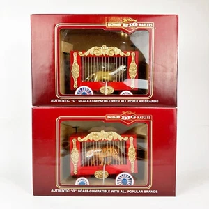 Bachmann G Scale Cage Wagon with Tiger & Lion 92701 & 92702 Circus Train w/ Box - Picture 1 of 14