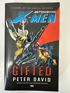 X-Men: Gifted Novel Peter David 2013 Marvel HC 1st Print Whedon Cassaday - Foto 1 di 5