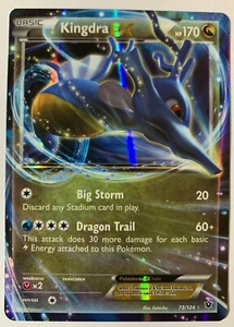 KINGDRA EX - 73/124 - Fates Collide -  HOLO - ULTRA RARE - NM - Picture 1 of 2