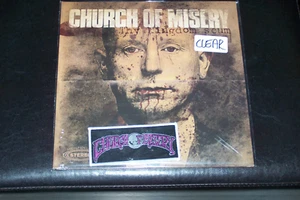 CHURCH OF MISERY THY KINGDOM SCUM CLEAR VINYL FACTORY SEALED 100 COPIES DIE HARD - Picture 1 of 2