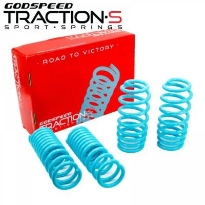 Muelles reductores Godspeed Traction-S para Dodge Charger R/T tracción trasera 2011-21 Foto 1 de 4