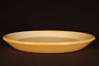 Rare Small 8 Inch 1800S American Sanitary Plate Yellow Ware Mint