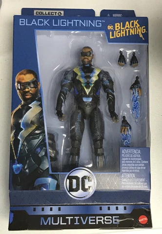 DC Multiverse Black Lightning Action Figure Collect & Connect Ninja Batman Cover
