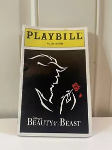 BEAUTY & THE BEAST May 1994 Broadway COLOR Playbill Susan Egan Terrence Mann a - Picture 1 of 6