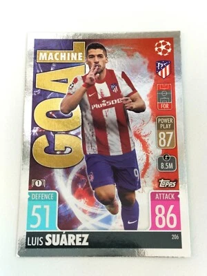 Luis Suarez #206 TOPPS Goal Machine MATCH ATTAX Champions League - Photo 1/2