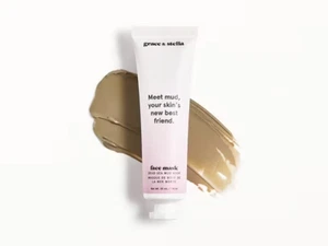 Grace & Stella Dead Sea Mud Face Mask, SEALED, 1 fl oz / 30 mL - Picture 1 of 3