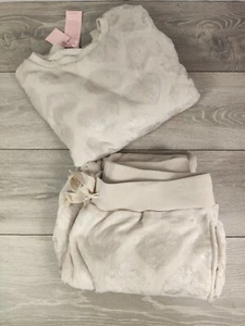 NEU Boux Avenue neutraler Mix schimmerndes Herz Plüschtier Twosie M/L - Bild 1 von 7