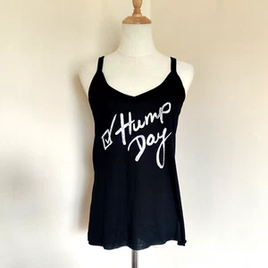 Lorna Jane Womens XS Extra Small Black Slogan Singlet Open Back Activewear - Picture 1 of 7