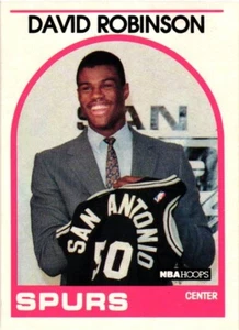 DAVID ROBINSON RC 1989-90 HOOPS #138 ROOKIE SPURS - Picture 1 of 4