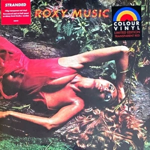 ROXY MUSIC - STRANDED - TRANSPARENT " RED" VINYL LP " NEW, SEALED " - Picture 1 of 2