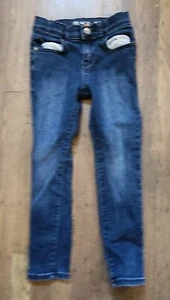 Childrens Place Girls 6 Skinny Stretch Blue Denim Jeans - Picture 1 of 3