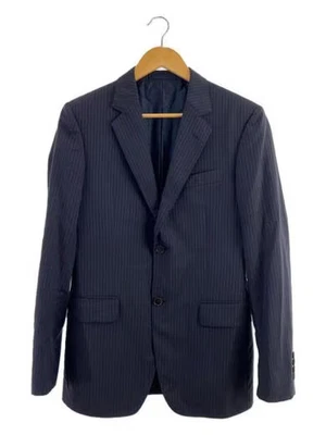 GUCCI/Tailored Jacket/Size 46/Wool/NVY/Striped/28JHF5 - Image 1 of 4