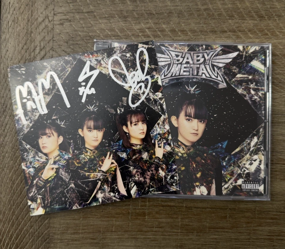 BABYMETAL ベビーメタ METAL FORTH SU-METAL  CD - STORE EXCLUSIVE w/ SIGNED CARD SU Foto 1 de 1
