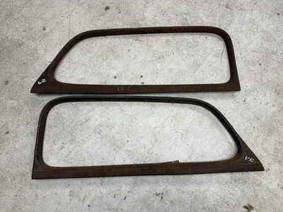 Chevy 1937 1938 sedán de 2 puertas ventana adorno molduras originales GM par Foto 1 de 4