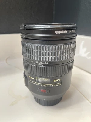 Nikon Zoom-NIKKOR 24-120mm f/3.5-5.6 AF-S VR IF AF ED G Lens - Image 1 of 4