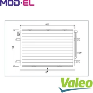 CONDENSER AIR CONDITIONING 818190 FOR AUDI A4/B6/Convertible/B7 SEAT EXEO/ST - Picture 1 of 6