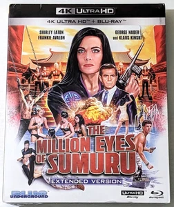 The Million Eyes of Sumuru (4K UHD + Blu-ray + Slipcover, 1967) Brand New - Bild 1 von 5