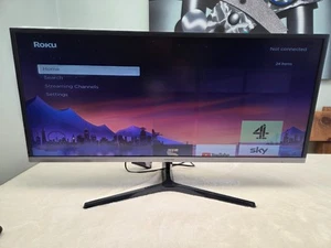 Samsung SJ55W 34J552WQR 34" QHD Ultra Wide 1440p Monitor - Afbeelding 1 van 3