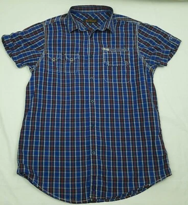 CAMISA BEN SHERMAN PARA HOMBRE MANGA CORTA ALGODÓN TALLA S EN MUY BUENA CONDI... - Imagen 1 de 4