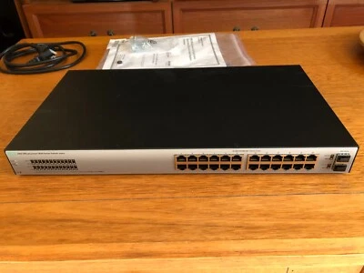 HP J9980A 1820-24g 24-Ports SFP Managed Gigabit Ethernet Switch (Rack Mountable) - Image 1 of 4