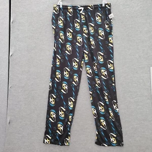 Ghost Face Men Sleepwear 2XL Black Pajama Pants Scream All Over Print NWT - Picture 1 of 10