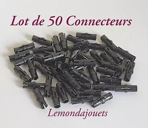 Lego Technic 50 connecteurs noir friction – Principalement 2780 – Vrac aléatoire - Imagen 1 de 6