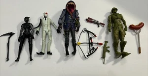 LOT Fortnite Victory Royale LYNX WILDCARD PATROLLER BIG MOUTH Action Figures - Picture 1 of 9