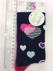 TicTacToe Glow In The Dark Kids Socks - Picture 1 of 2