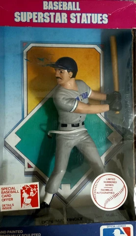 Don Mattingly Baseball Superstar Statues 1988 NY Yankees MLB Figure Cover