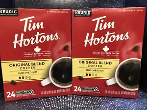 2er Pack Tim Hortons Original Blend Kaffee Medium Roast, Keurig K Cup Pods 24 Ct - Bild 1 von 5