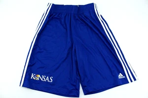 Adidas Kansas Jayhawks Basketball Shorts Men's Sz S Blue - Picture 1 of 8