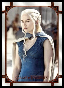 2021 Game of Thrones Iron Anniversary Daenerys Targaryen COPPER 84/199 #8 - Picture 1 of 2