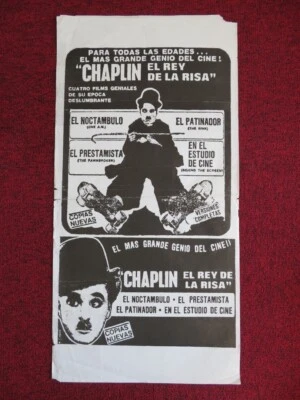 CHARLIE CHAPLIN COMBO POSTER SPANISH MINI (27.5" X 14") POSTER - Bild 1 von 4