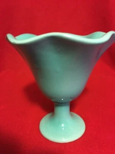 La Gioconda Tulip Vase or Candy Dish Teal - Picture 1 of 8