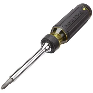 Klein Tools 32305 Multi-bit Ratcheting Screwdriver 15-in-1 Tool with Phillips - Picture 1 of 12