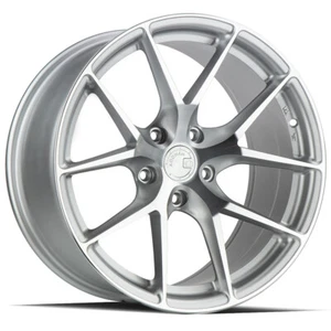 Aodhan AFF7 20x9 ET 30 5x112 HB 66.6 Silver Machine Spoke Face Lip Wheel/Rim - Picture 1 of 1