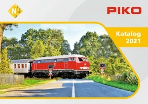 Catálogo Piko pista N 2021 totalmente nuevo 48 páginas NUEVO EMBALAJE ORIGINAL ~ - Imagen 1 de 1