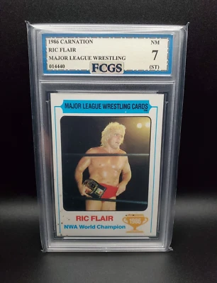 Clavel Ric Flair 1986 - grado 7 (ST) [FCGS] casi nuevo Foto 1 de 2