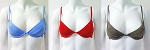 CK Calvin Klein Swimwear Women's Underwire Demi Bikini Top Bathing Swimsuit - Picture 1 of 14
