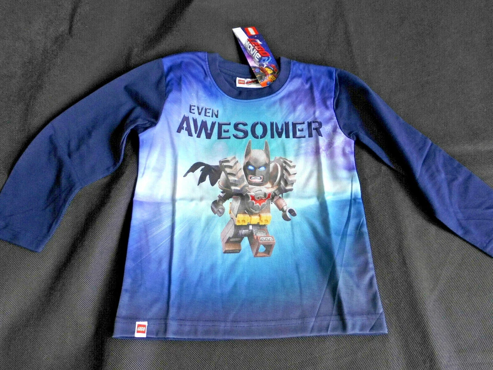 LEGO Movie Jungen Langarmshirt T-Shirt Dunkel Blau  Neu und OVP - Bild 1 von 4