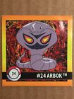 Pokemon 1999 Artbox  Series 1 Stickers Arbok 24. FREE SHIPPING!