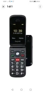 Beghelli Salvalavita Phone SLV15 6,1 cm 2.4" 87 g Nero Telefono per anziani - 91 - Foto 1 di 2