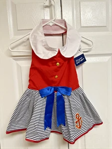 NEW Sailor Girl Dog Dress Sizes XL - Picture 1 of 7