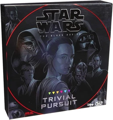 Hasbro Trivial Pursuit Star Wars The Black Series Edition juego de mesa, ¡Completo! Foto 1 de 4