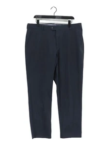 Charles Tyrwhitt Women's Suit Trousers W 38 in Blue Cotton - Picture 1 of 5