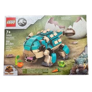 LEGO Jurassic World Baby Bumpy: Ankylosaurus Dinosaur Toy 76962 Factory Sealed - Picture 1 of 6