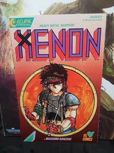 Xenon Comic Book #1 Eclipse Comics 1987             Xmenbox - Picture 1 of 2
